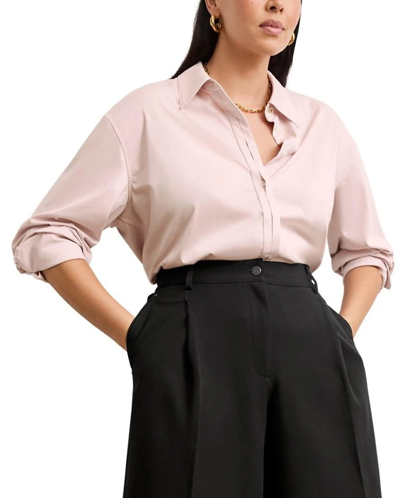 Filomina Knit Poplin Friday Shirt