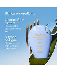 Ultimate Sun Protector Lotion Mineral SPF 60+ Mineral Sunscreen for Face & Body oz