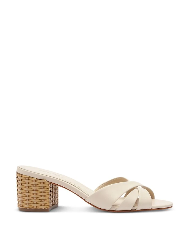 Women's Keefa Straw Heel Sandals