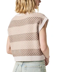 Mary Kate Cap Sleeve Sweater