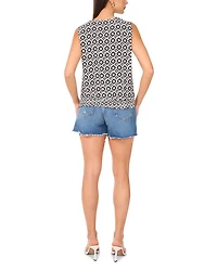 Surplice Sleeveless Top