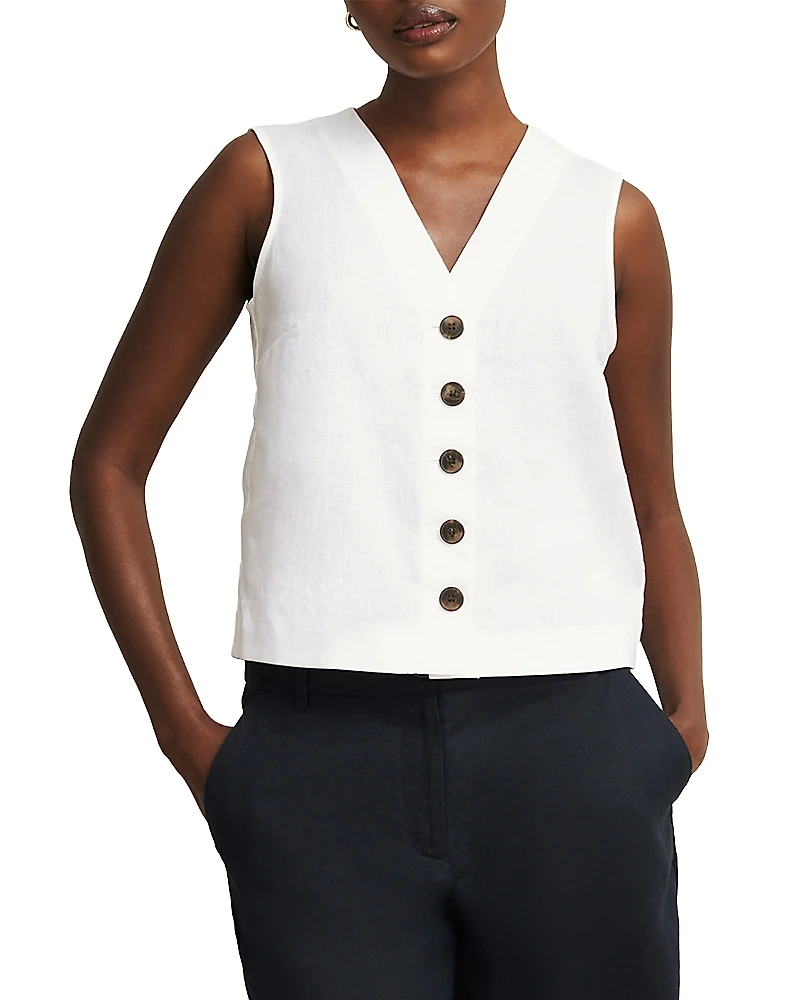 Hobbs London Kaylee Linen Top