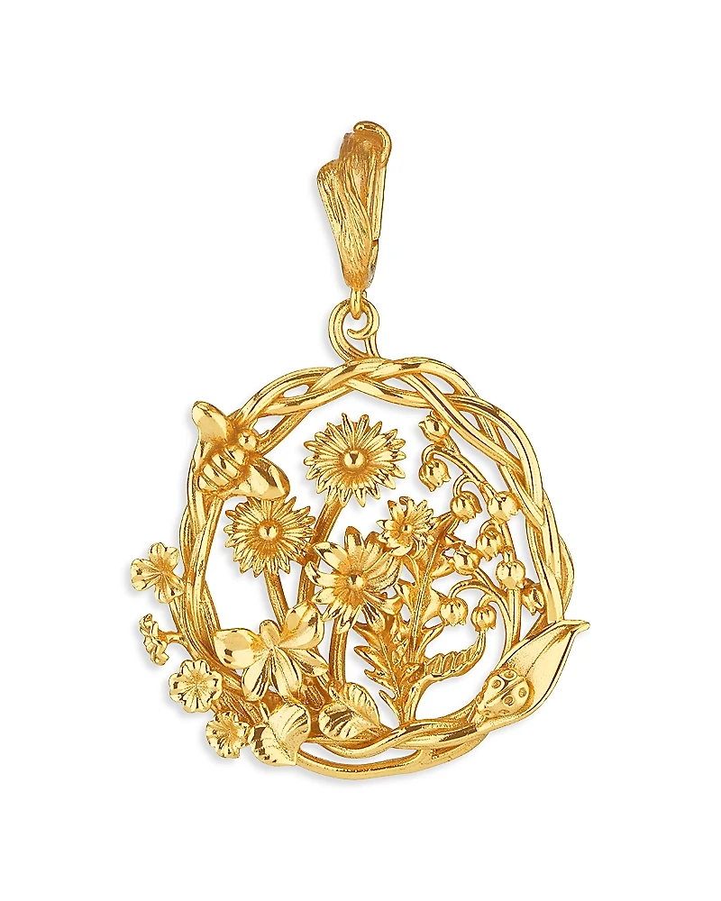Capucine De Wulf Meadow Wildflower Pendant