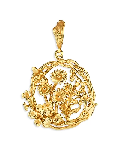 Capucine De Wulf Meadow Wildflower Pendant