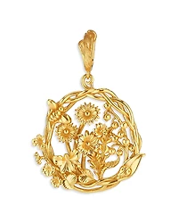 Capucine De Wulf Meadow Wildflower Pendant