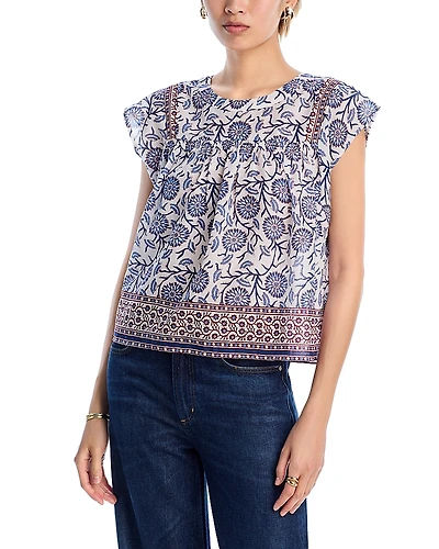 Velvet by Graham & Spencer Selene Cap Sleeve Top
