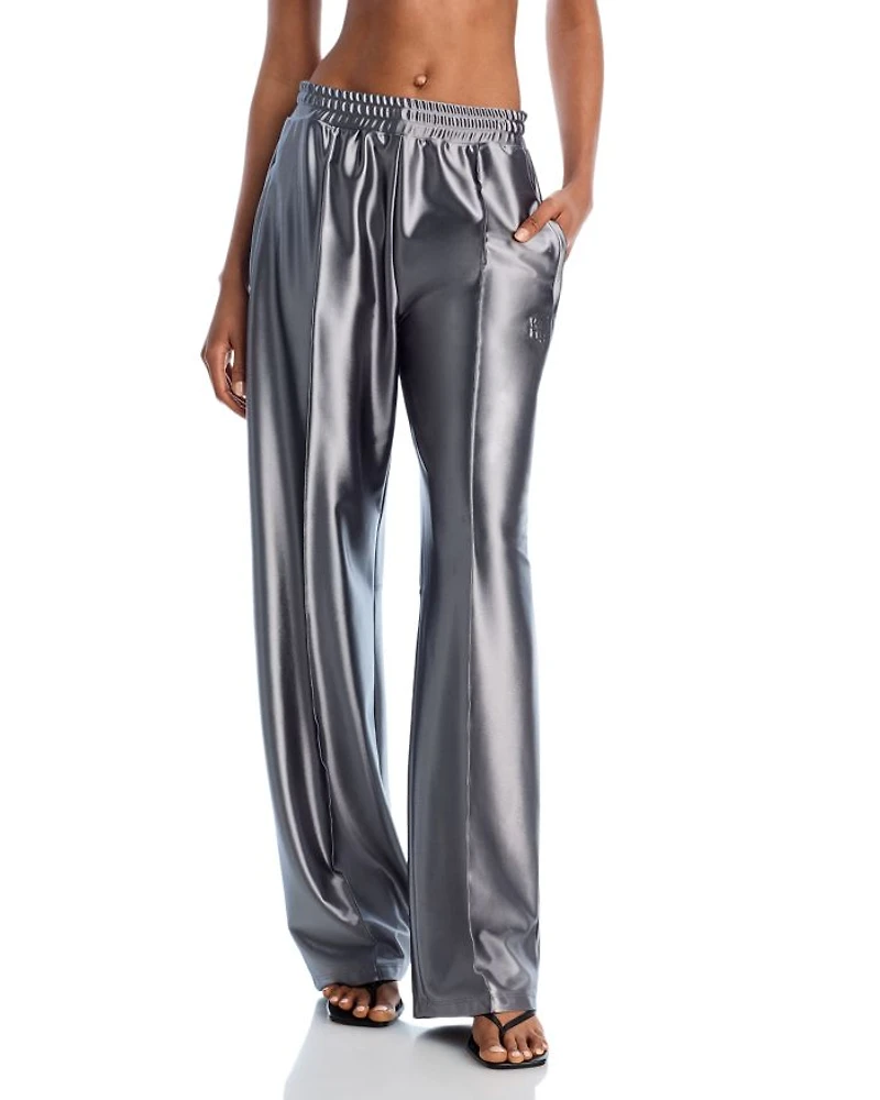 Metallic Track Pants