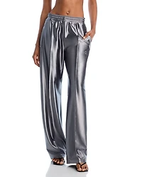 Metallic Track Pants