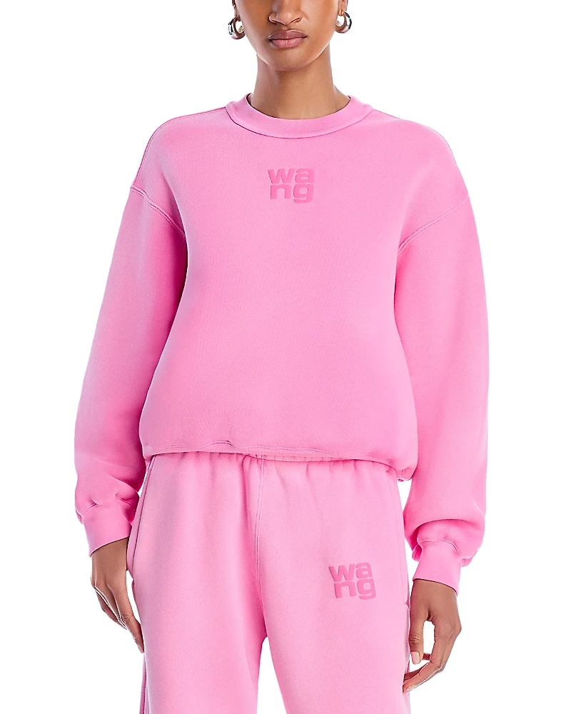 alexanderwang. t Essential Terry Sweatshirt
