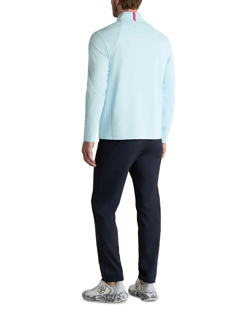 Brushed Back Tech Quarter Zip Pullover