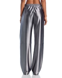 Metallic Track Pants