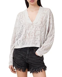 Allsaints Kaito V Neck Sweater