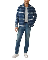 Slim Fit Stretch Terry Jeans Storm Harbor Blue