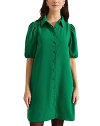 Phase Eight Candice Puffed Sleeve Dress