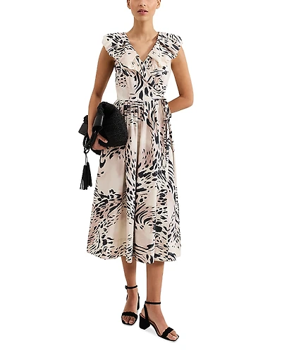 Phase Eight Trix Leopard Wrap Dress