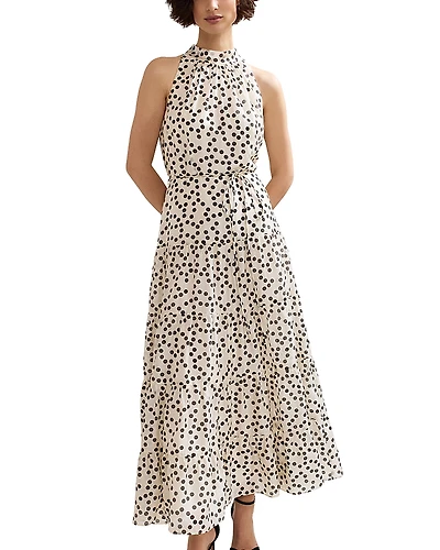 Phase Eight Nita Spot Print Maxi Dress