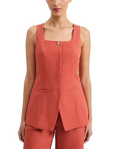 Phase Eight Lottie Square Neck Waistcoat