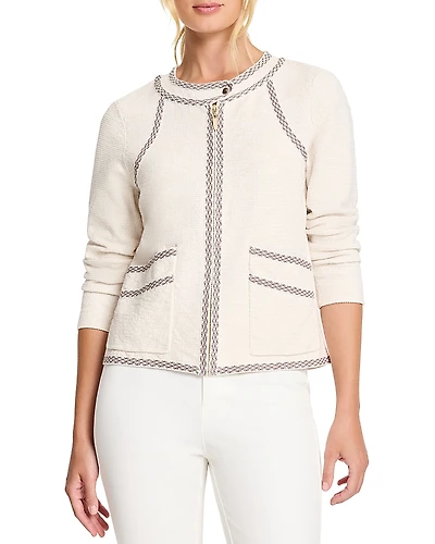 Nic+Zoe Lined Up Knit Jacket