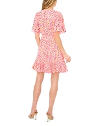 Fluted Skater Dress