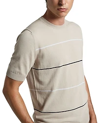 Short Sleeve Striped Tee