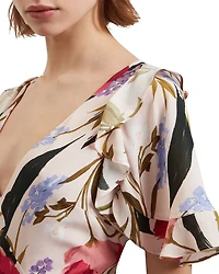 Issiia Frilled Mini Dress