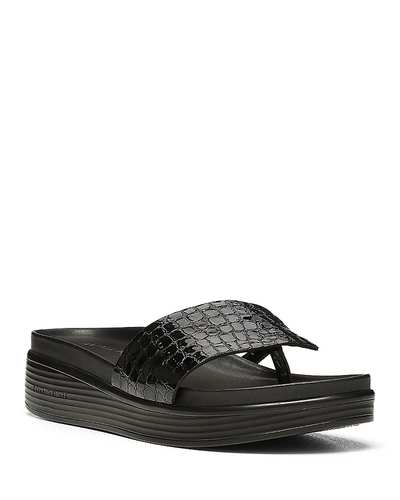 Donald Pliner Wedge Thong Sandals