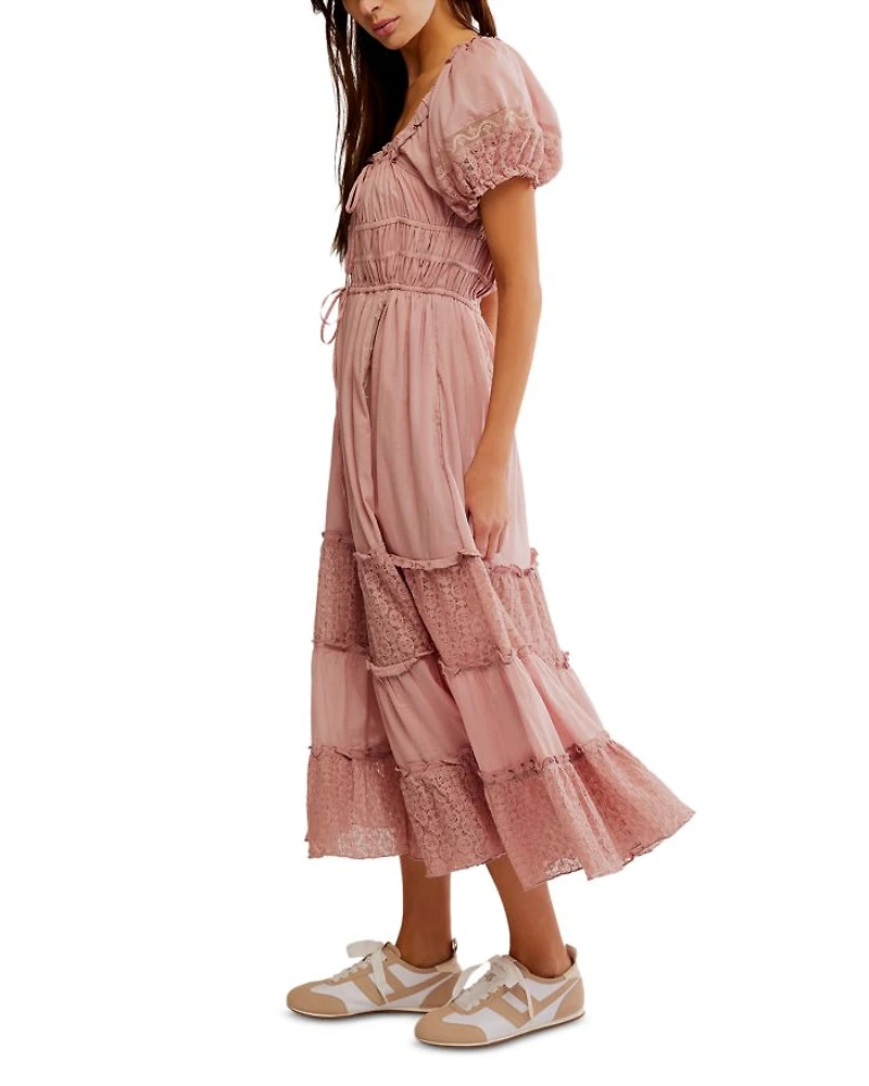 Falling Sun Midi Dress