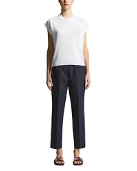 Peserico Elastic Waistband Pants