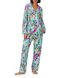 BedHead Pajamas Printed Knit Long Sleeve Pajama Set