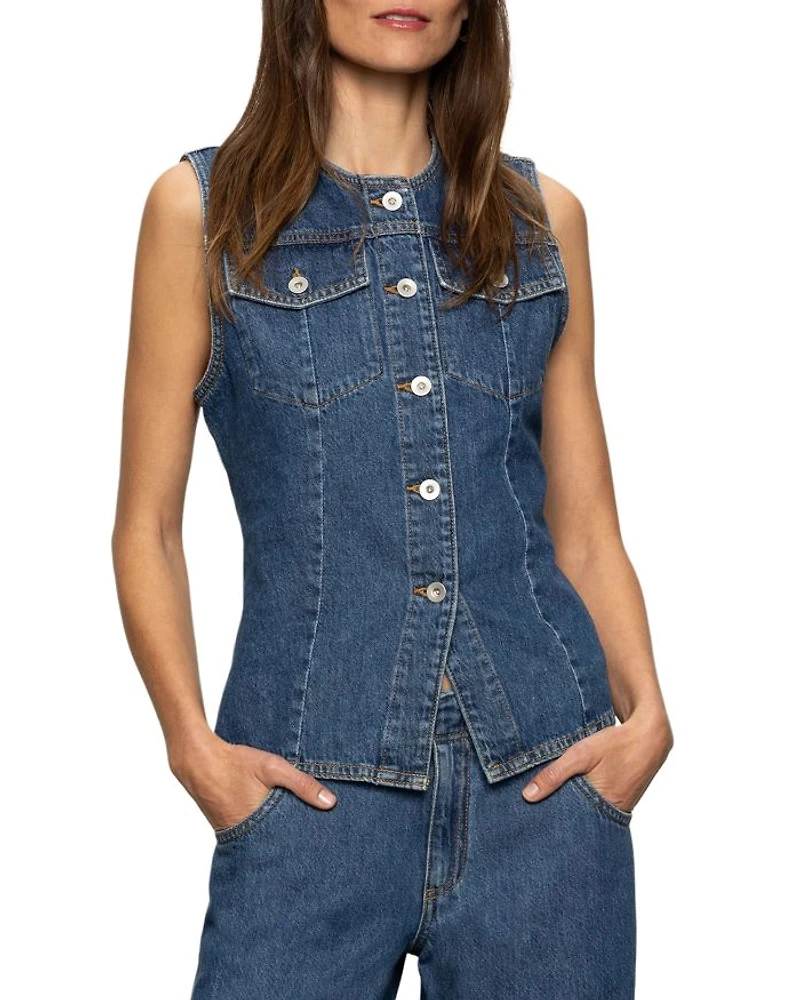 Maritime Denim Vest