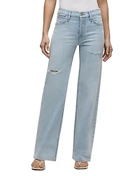Rosie High Rise Wide Leg Jeans Rearview