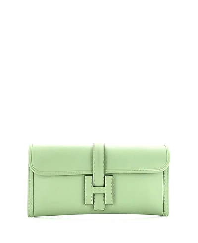 Pre-Owned Hermes 29 Jige Elan Clutch Evercolor