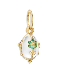 Temple St. Clair 18K Yellow Gold Fj Multi Gemstone, Crystal, & Diamond Multi Flower Amulet Pendant