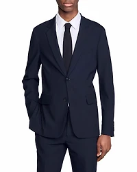 Sandro Unstructured Wool Suit Jacket