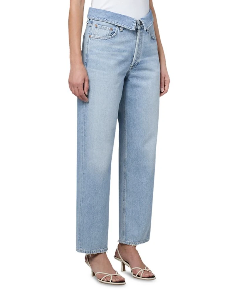 Echo Tapered Foldover Jeans Syllable