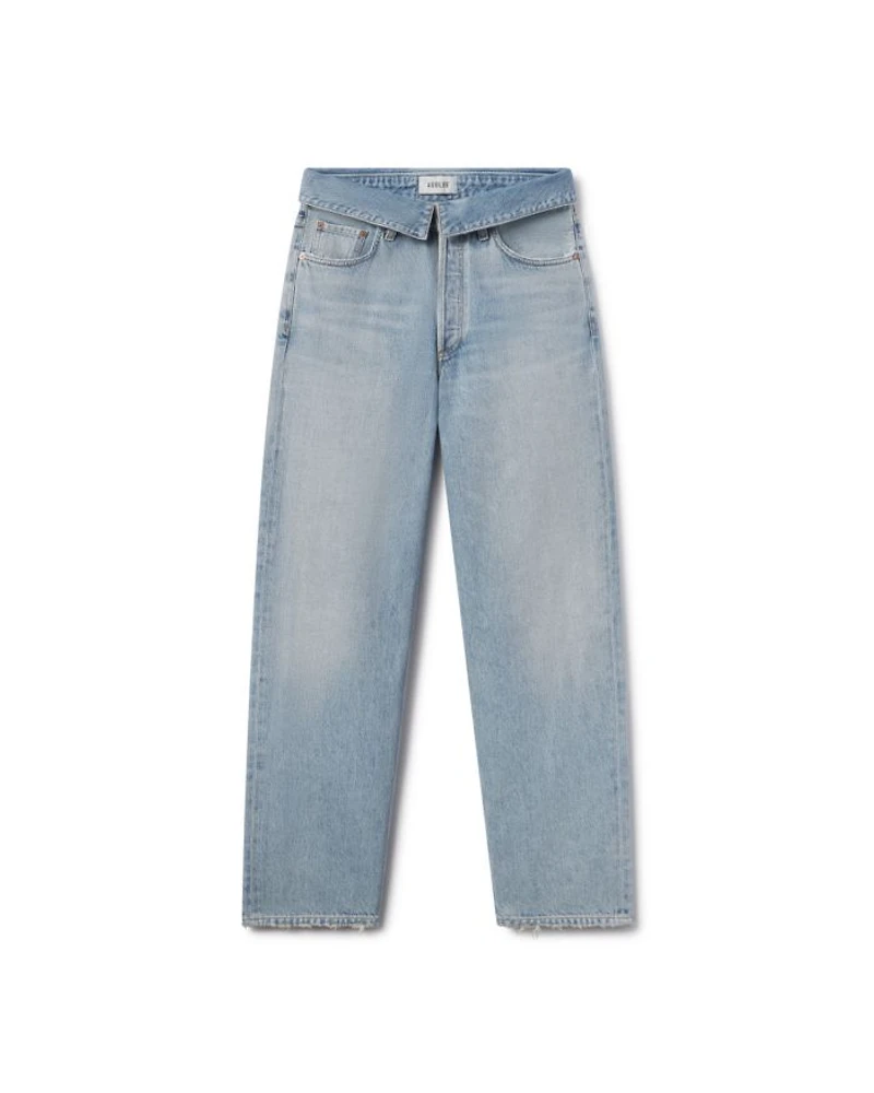 Echo Tapered Foldover Jeans Syllable