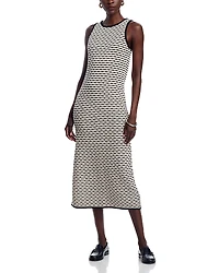 525 Maura Wavy Stripe Midi Dress