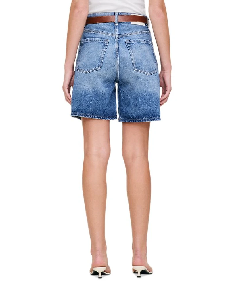 Taylor High Rise Denim Shorts