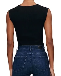 Square Neck Instasculpt™ Rib Top