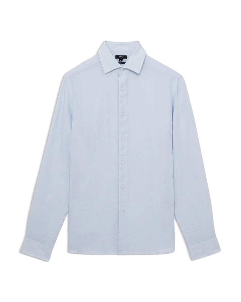 Ruban Slim Fit Button Front Shirt