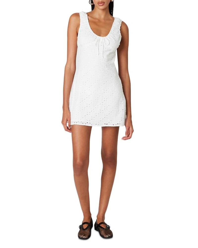 Cedar Eyelet Dress