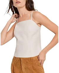 As by Df Penny Recycled Leather Cami Top