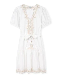 Tulip Embroidered Dress