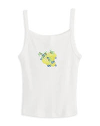 KatieJnyc Girls' Lemon Graphic Tank Top - Big Kid