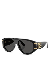 Dolce & Gabbana Aviator Sunglasses, 57mm