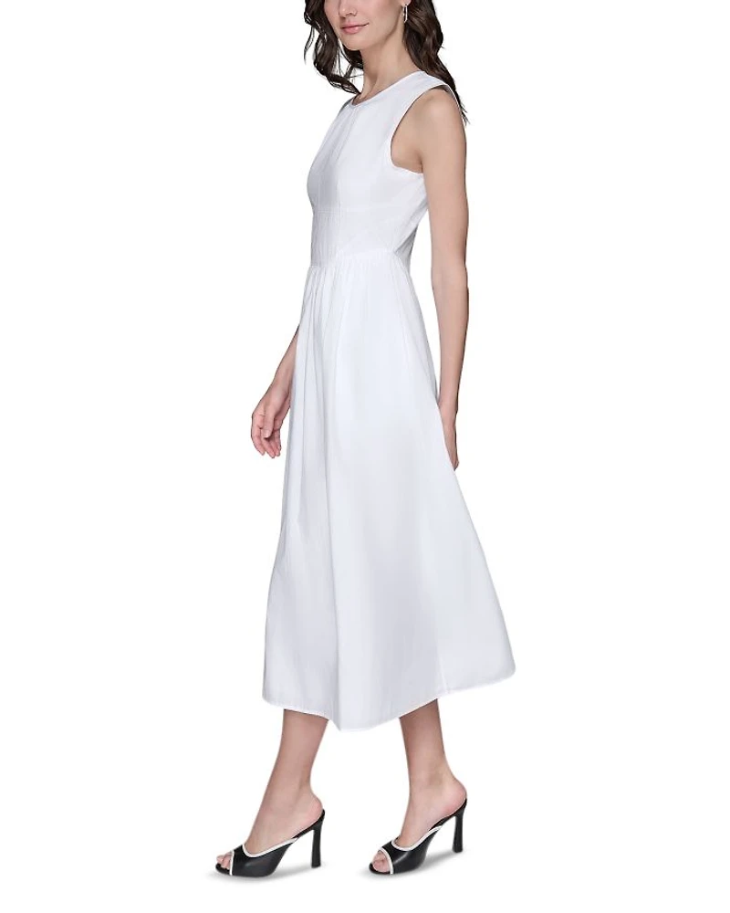 Bow Back Midi Dress