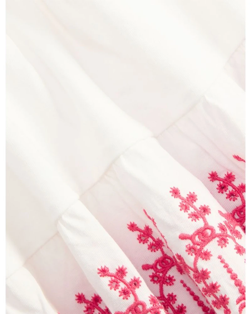 Girls' Eyelet Cotton Jersey Dress & Bloomer - Baby