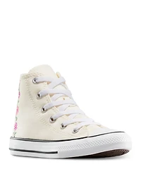 Girls' Chuck Taylor All Star Hi Joyful Florals Lace Up Sneakers - Toddler, Little Kid