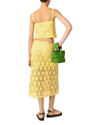 Long Crochet Skirt