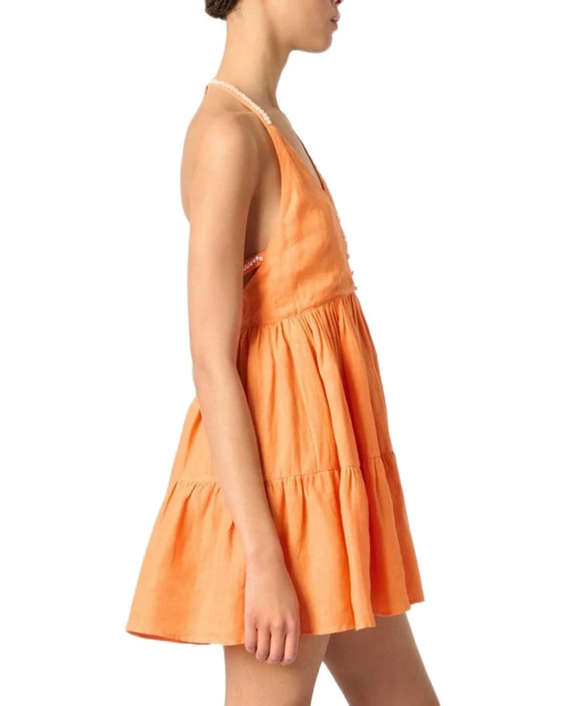 Short Linen Dress